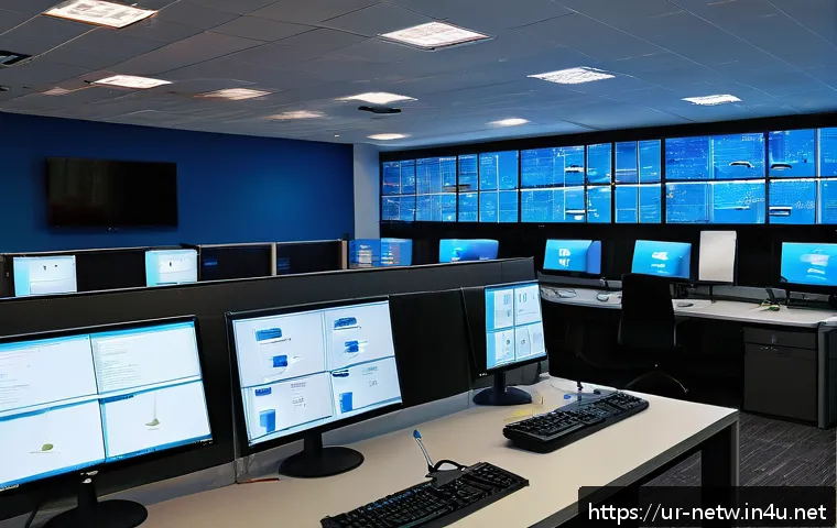 네트워크 실기 시험 대비 최신 기술 동향 분석 - A modern networking lab setup featuring advanced Cisco ISR 4000 series routers and Cisco Catalyst 90...