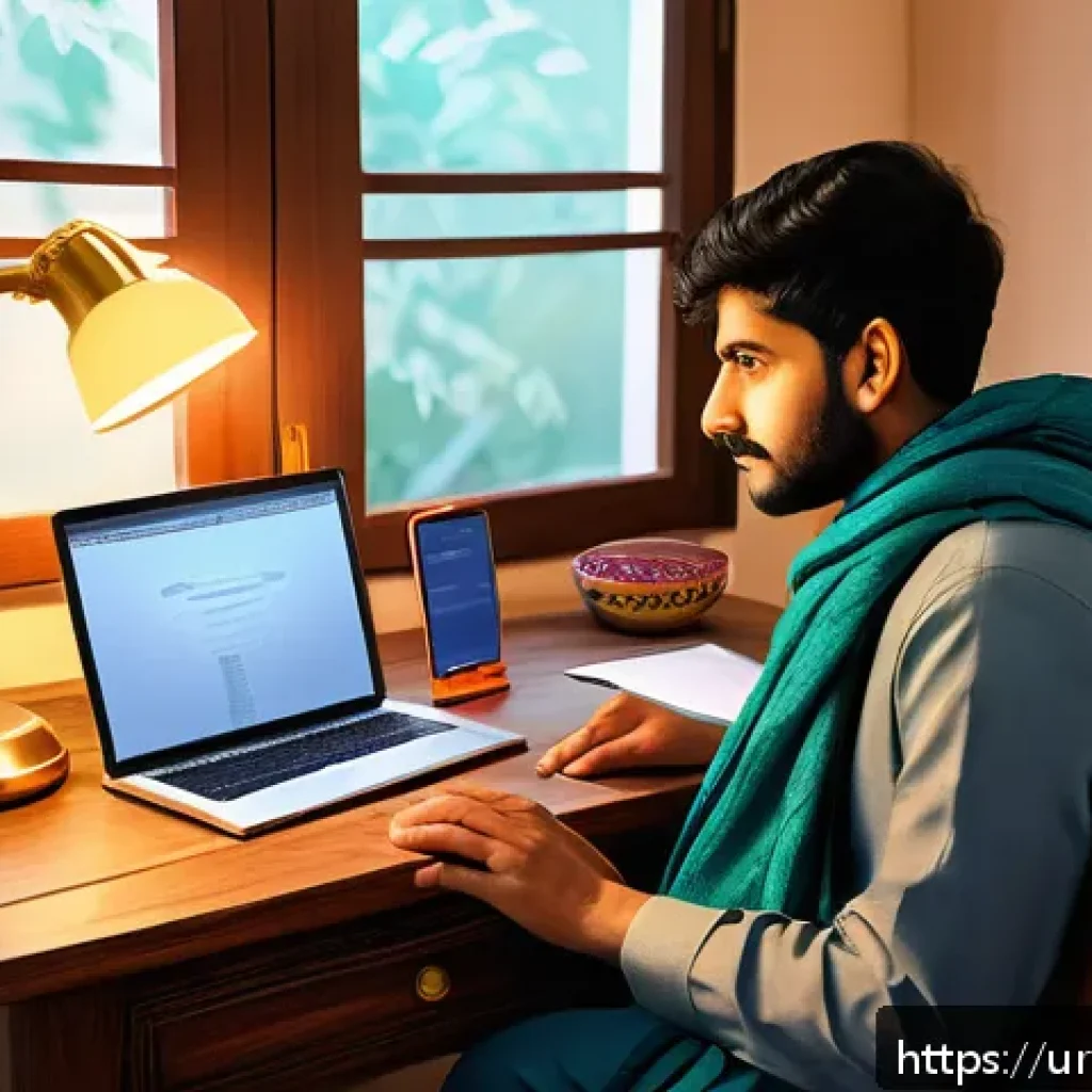 네트워크 필기 시험에서 자주 실수하는 부분 - A detailed, realistic digital illustration of a young South Asian student sitting at a wooden desk i...
